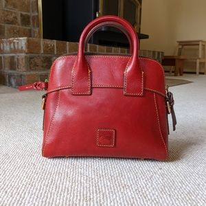 Dooney and bourke florentine cameron crossbody in red